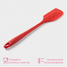 Кондитерская лопатка Доляна «Гранат», 27×5 см, цвет красный