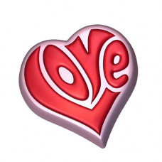 Форма пластиковая "Сердце Love"